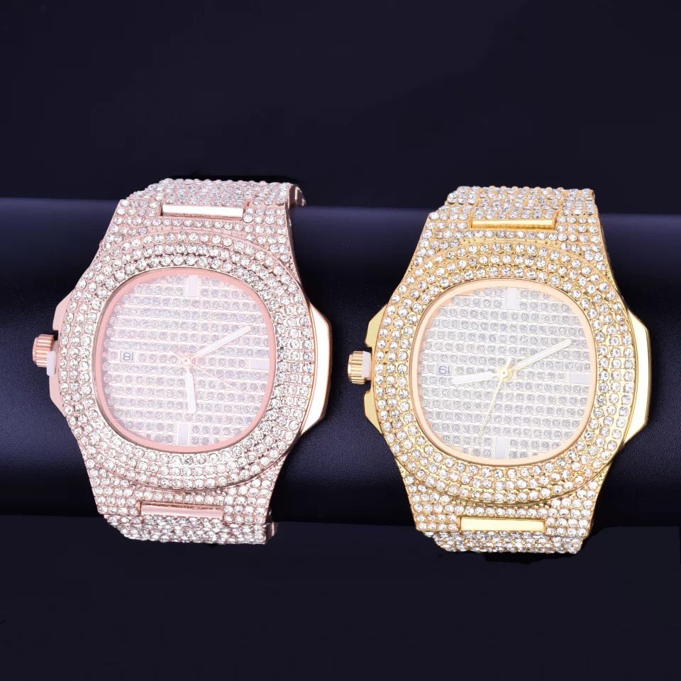 Pave Set Watch